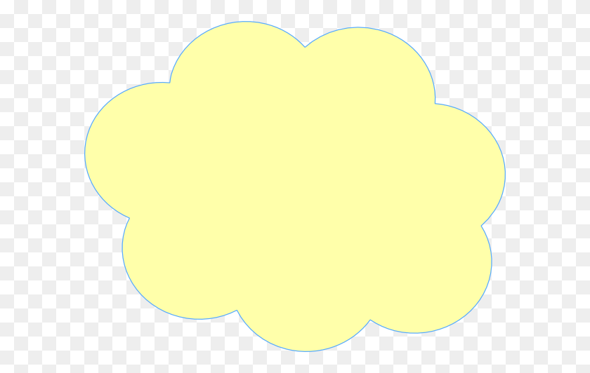 600x472 Yellow Cloud Clip Art - Dust Bowl Clipart