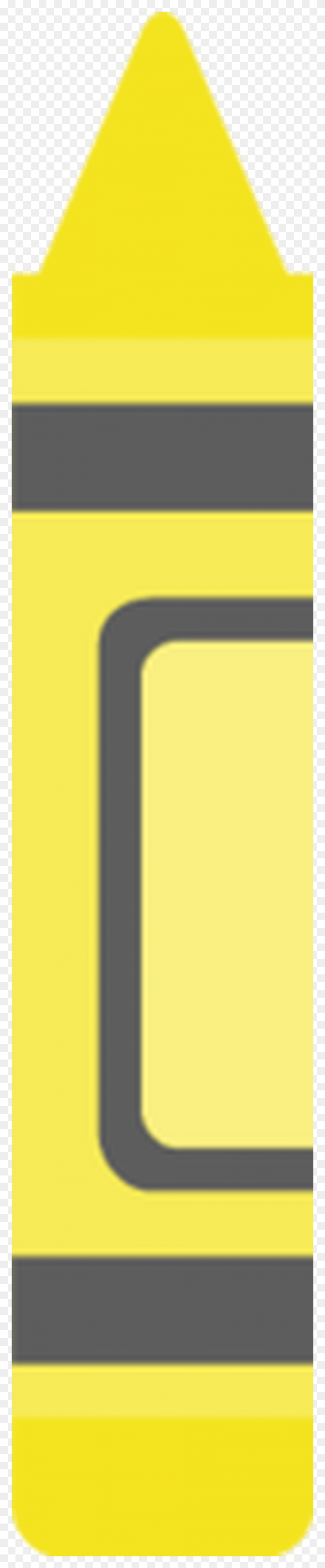 900x4610 Желтый Мелок Клипарт Цветной Клипарт - Коробка Для Карандашей Клипарт