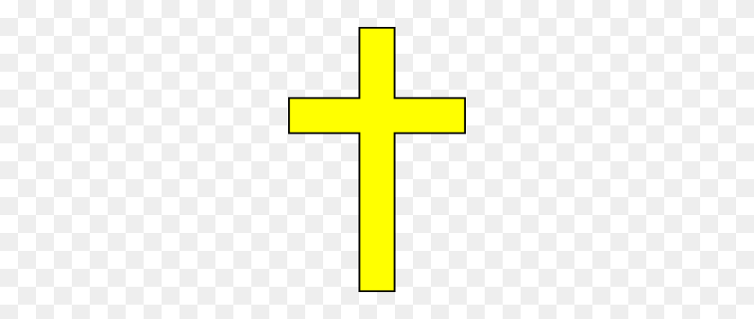 198x296 Желтый Крест Клипарт - Крест Png Изображения