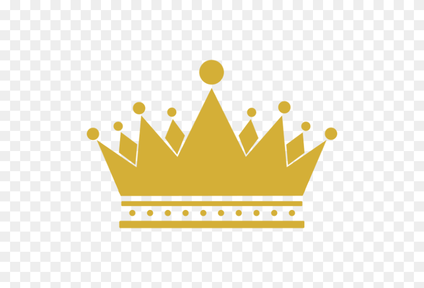 512x512 Yellow Crown Logos - Crown Logo PNG