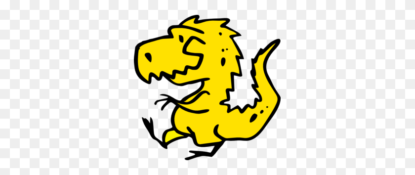 297x294 Желтый Динозавр Картинки - Спинозавр Клипарт