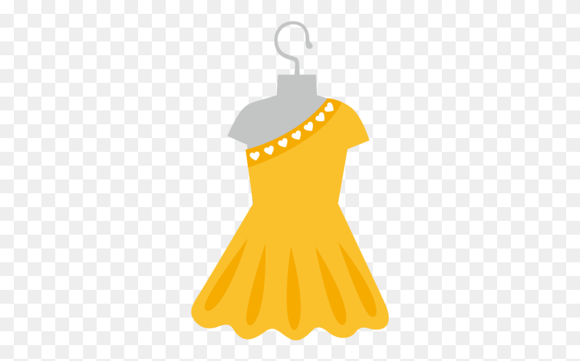 286x463 Yellow Dress Clip Art Clip Art - Prom Dress Clip Art