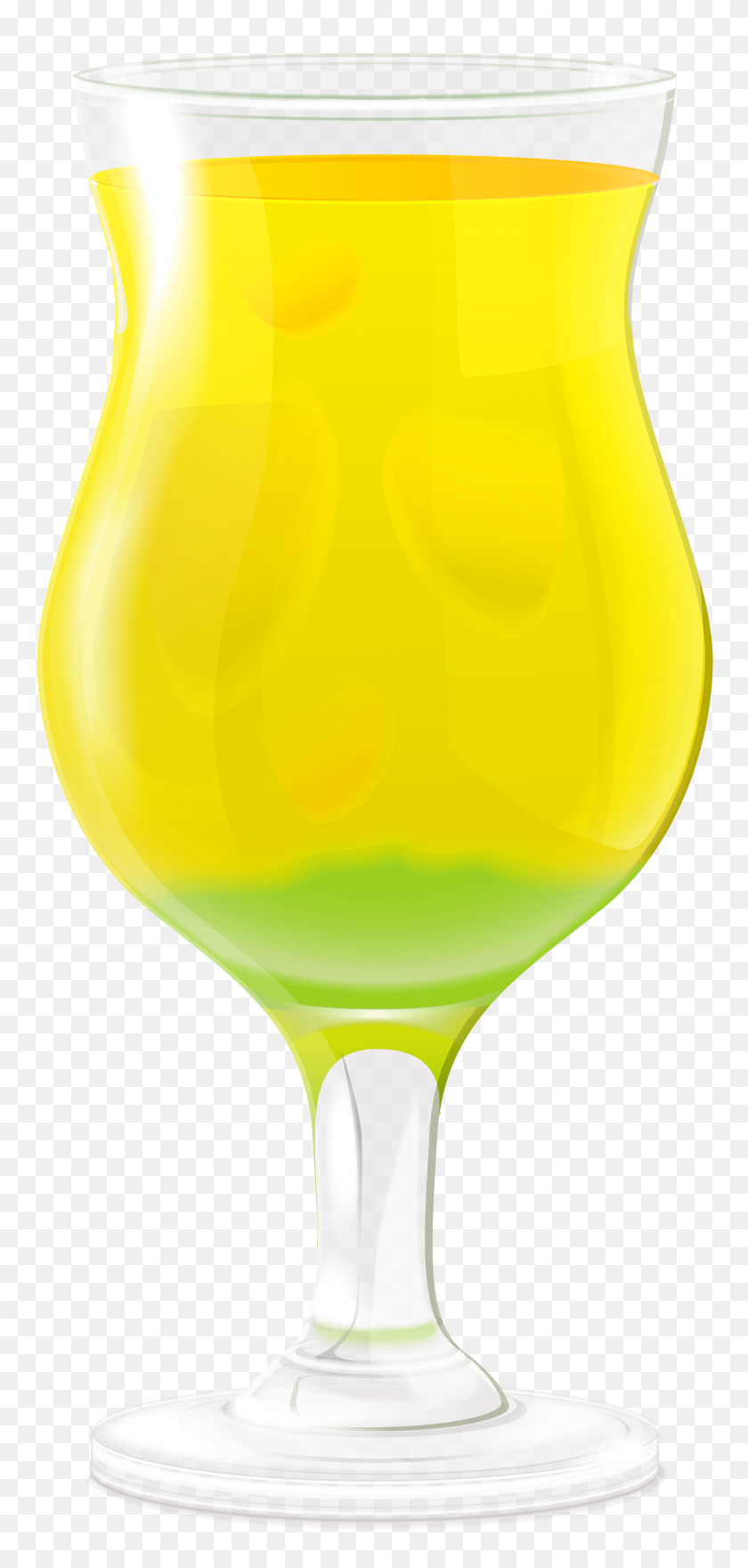 2752x6000 Bebida Amarilla Clipart Png - Zafiro Clipart