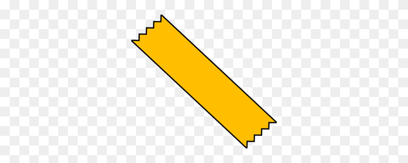 300x276 Yellow Duct Tape Clip Art - Scotch Tape PNG