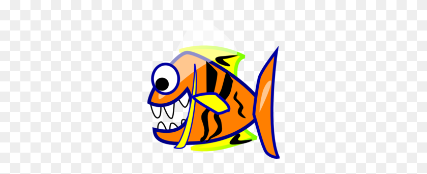 260x282 Желтая Рыба Клипарт - Фиолетовая Рыба Клипарт