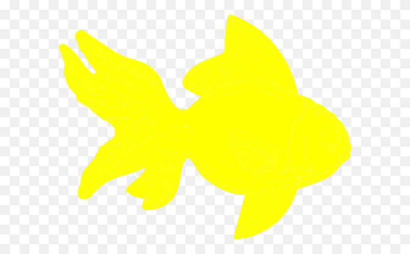 600x460 Yellow Fish Clipart Clip Art - Yellow Fish Clipart
