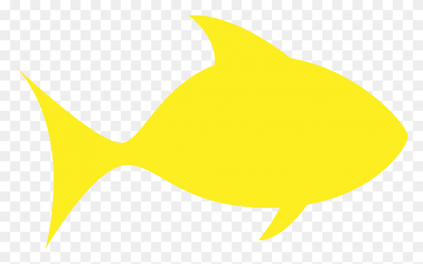 2391x1425 Yellow Fish Clipart Images Free Download - Discus Clipart