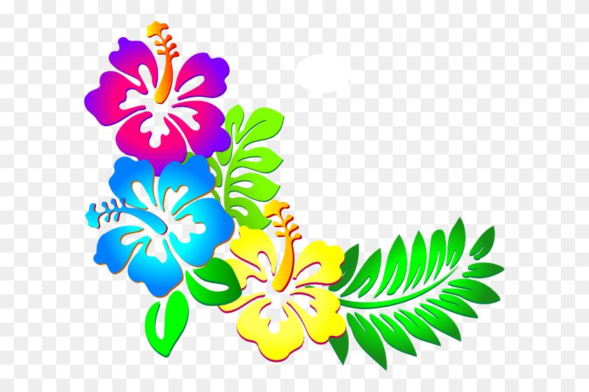 600x499 Yellow Flower Clipart Banner Hawaii Clip Art Images - Florida Clipart