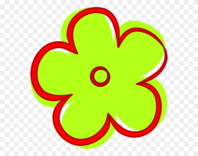 582x600 Yellow Flower Png Clip Arts For Web - Yellow Flower PNG