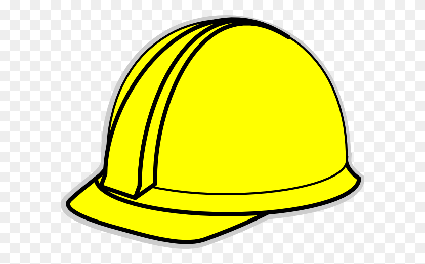 600x462 Yellow Hard Hat Clip Art - Construction Helmet Clipart