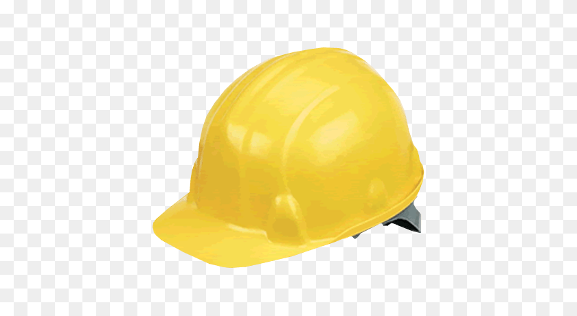 400x400 Yellow Hard Hat Health And Safety Equipment - Construction Hat PNG