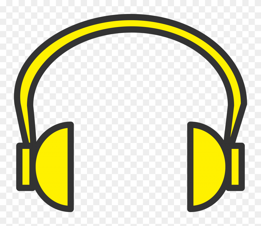 2400x2055 Yellow Headphones Clipart, Explore Pictures - Equalizer Clipart