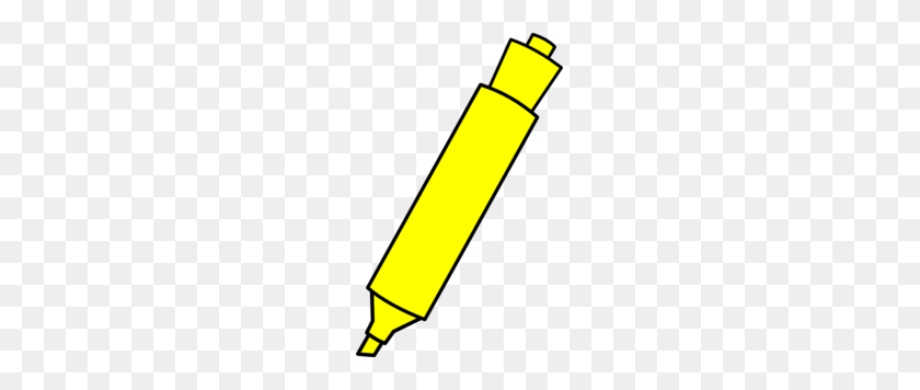 189x296 Yellow Highlighter Marker Clip Art - Highlighter PNG