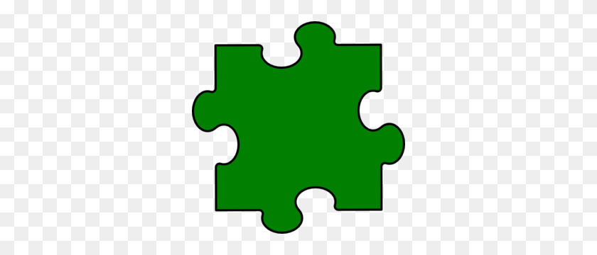 300x300 Yellow Jigsaw Puzzle Piece Large Clip Art At Clker - Autism Puzzle Piece Clipart