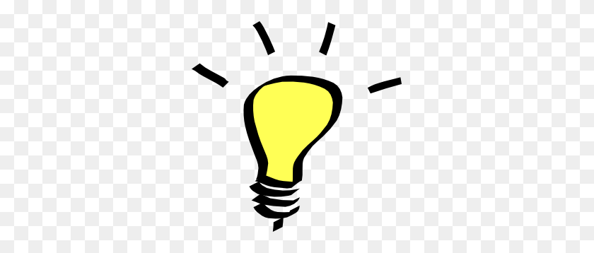 297x298 Yellow Light Bulb Png, Clip Art For Web - X Clipart Transparent Background