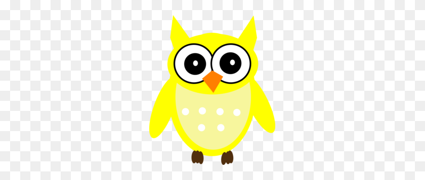249x297 Yellow Owl Clip Art - Owl Teacher Clipart