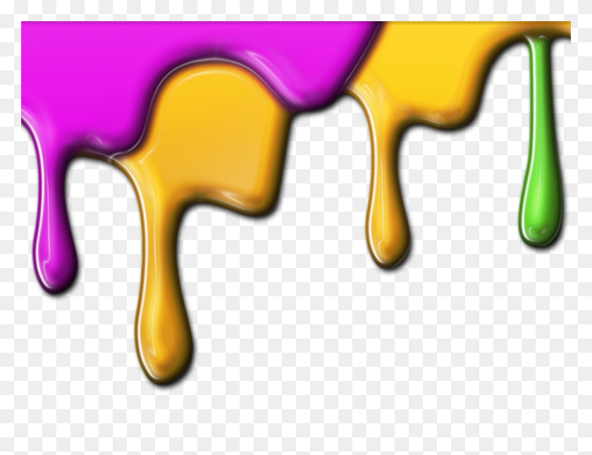 800x600 Yellow Paint Drip Moved Clip Art - Drip Clipart