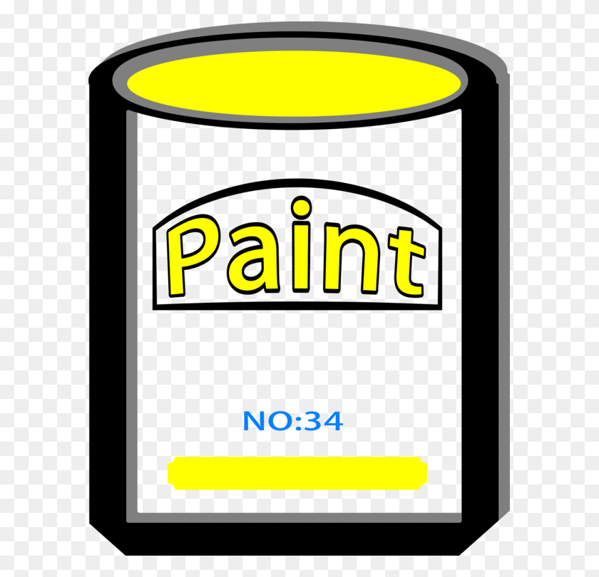 591x750 Yellow Paint Logo Brand Download - Wet Paint Clip Art