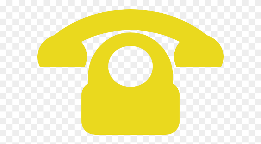 600x405 Yellow Phone Clip Art - Rotary Phone Clipart