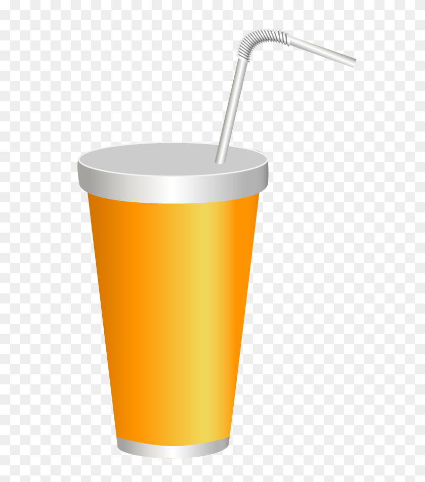 622x893 Yellow Plastic Drink Cup Png Clipart - Plastic PNG