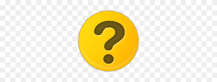 256x256 Yellow Question Mark Icon Free Icons Download - Question Mark Icon PNG