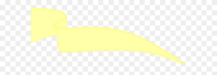 600x233 Yellow Ribbon Png Clip Arts For Web - Yellow Ribbon Clipart