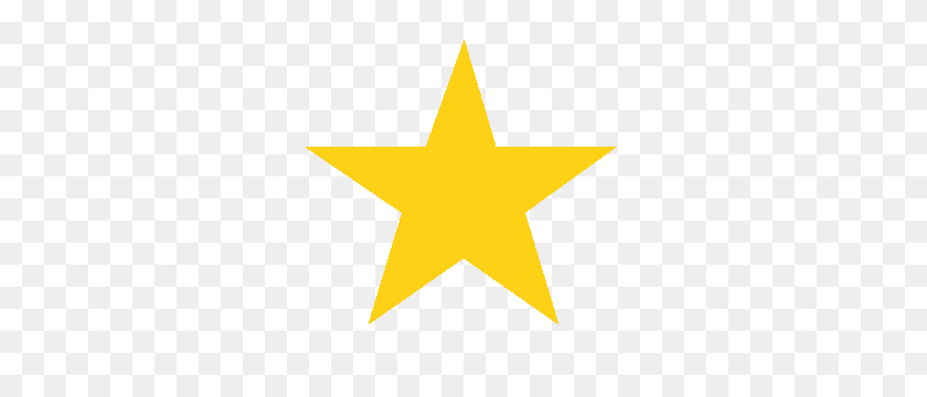 300x300 Yellow Star - Yellow Star PNG