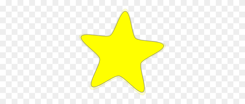 297x298 Yellow Star Clip Art - Sheriff Star Clipart