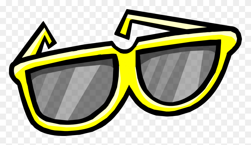 1835x1002 Yellow Sunglasses Clipart Clip Art Images - Glasses Clipart PNG