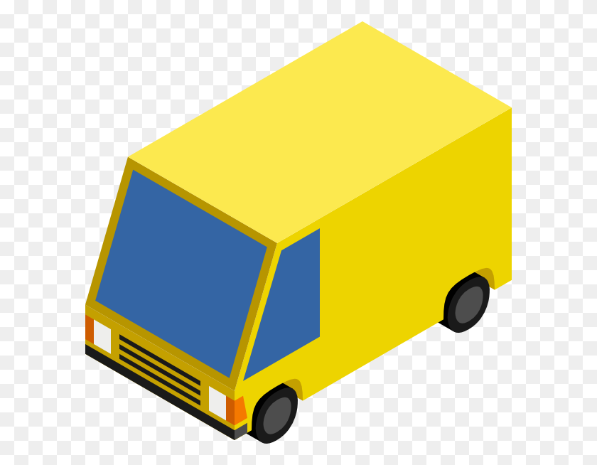 600x594 Yellow Truck Clipart - Tonka Truck Clip Art