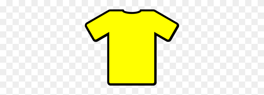 300x243 Желтая Футболка Картинки - Желтая Рубашка Клипарт
