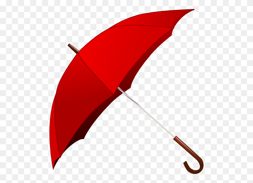 512x549 Yellow Umbrella Clip Art - Umbrella Rain Clipart