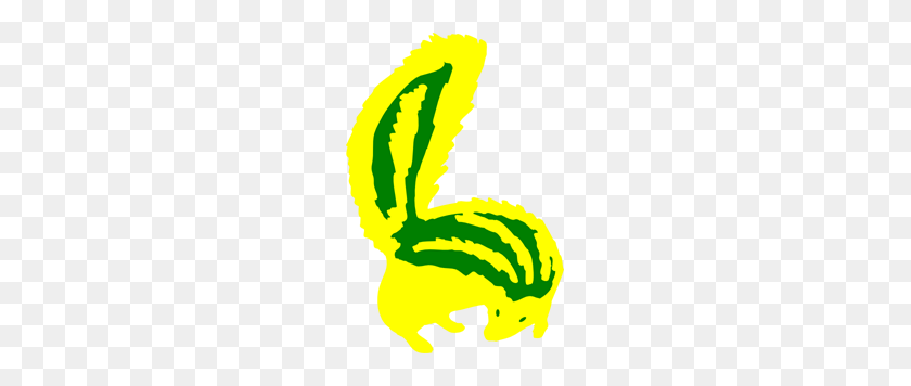 201x296 Желто-Зеленый Скунс Png Клипарт Для Интернета - Скунс Png