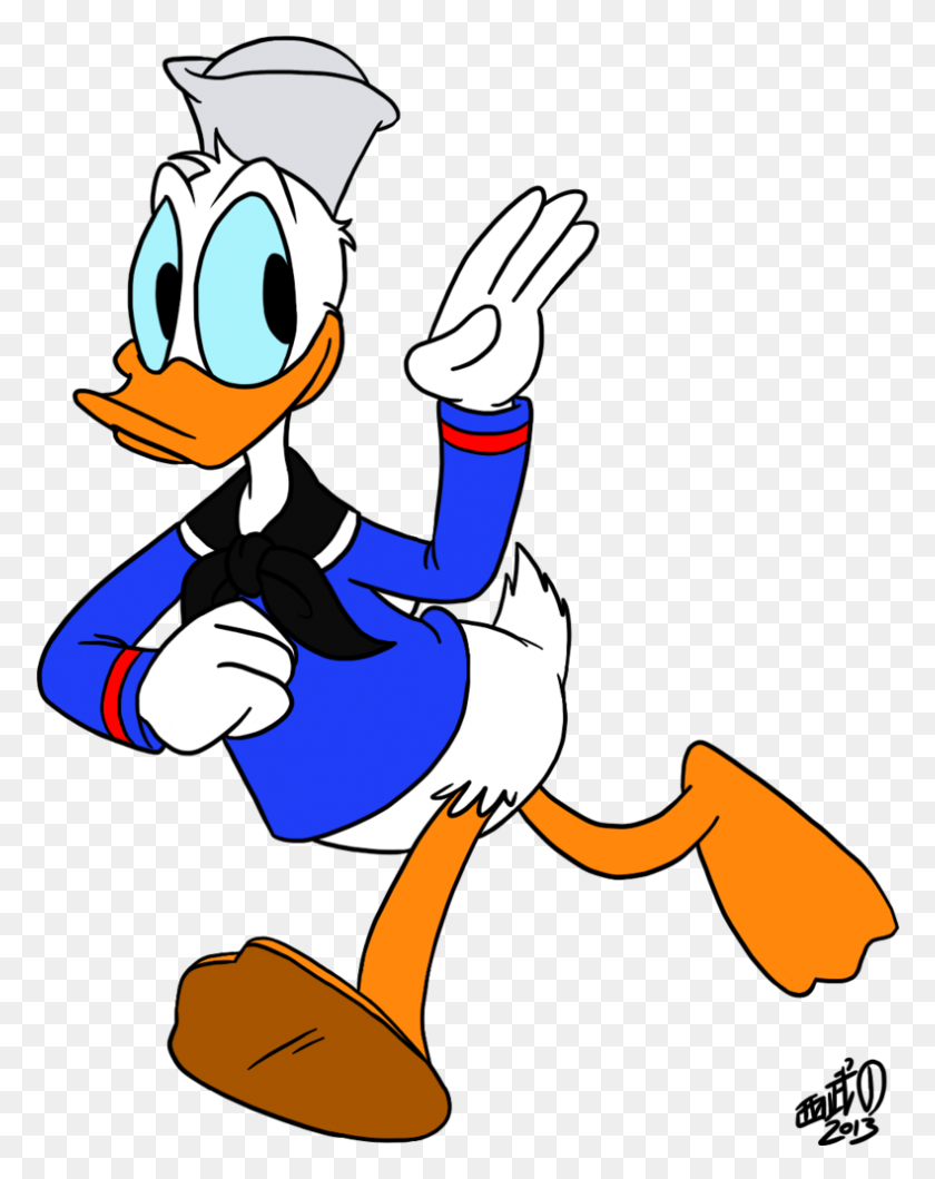 790x1012 Yes, Sir! Admiral Grimitz, Sir! - Daffy Duck Clipart