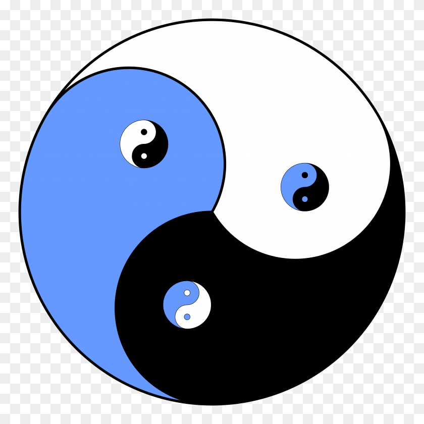 4096x4096 Yin Yang Yong Level Yin Yang Yin Yang - Yin Yang PNG
