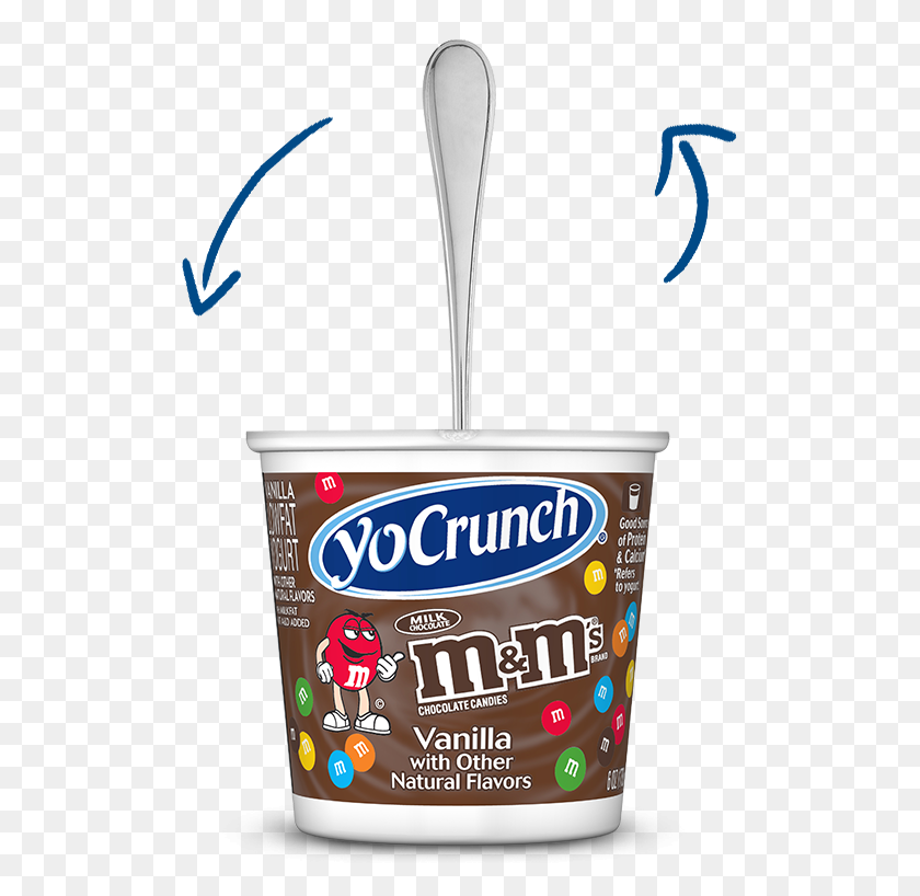 507x758 Yocrunch Yogurt With Toppings For All Snacking Occasions - Frozen Yogurt PNG