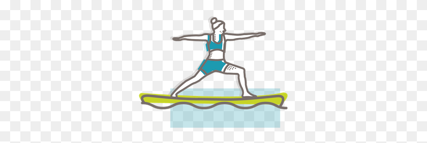 300x223 Yoga Paddle Boards Perfect For Sup Yoga Wide, Stable Easy - Paddle Board Clip Art