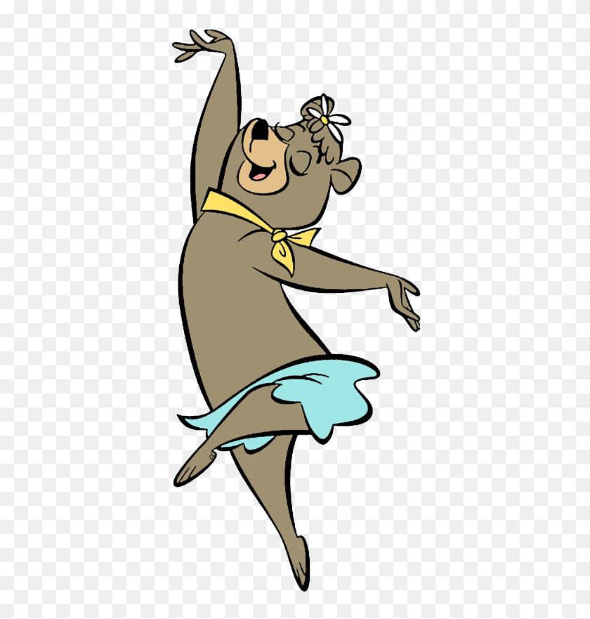 380x821 Yogi Bear Clipart Clipart De Dibujos Animados - Ranger Clipart