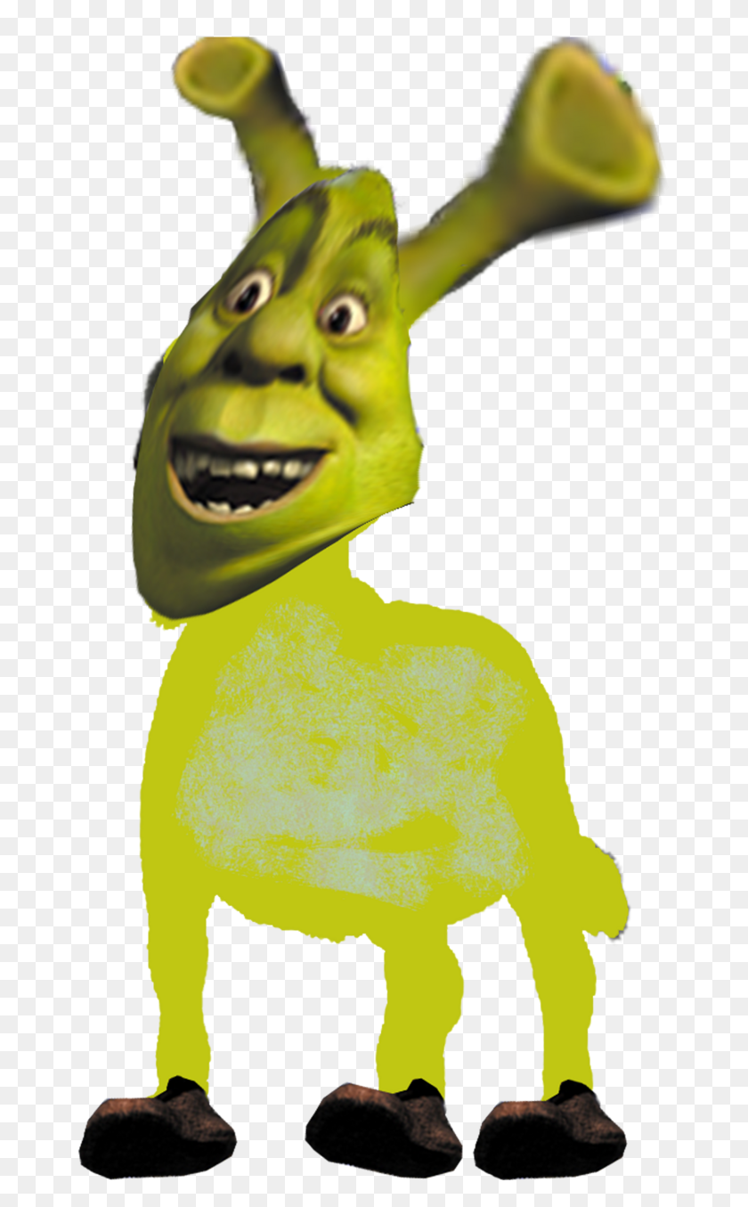 728x1295 De Bienvenida, Un Burro De Shrek - Cabeza De Shrek Png