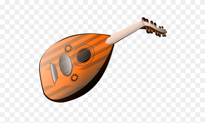 555x444 You Can Use This Lute Clip Art - Lute Clipart