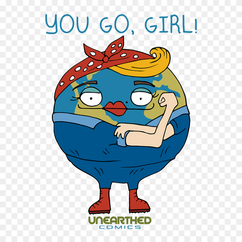 800x800 You Go Girl Mug Unearthed Comics Shop - Rosie The Riveter Clipart