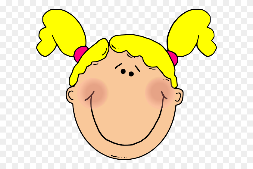600x501 Young Girl Clip Art - Young Clipart