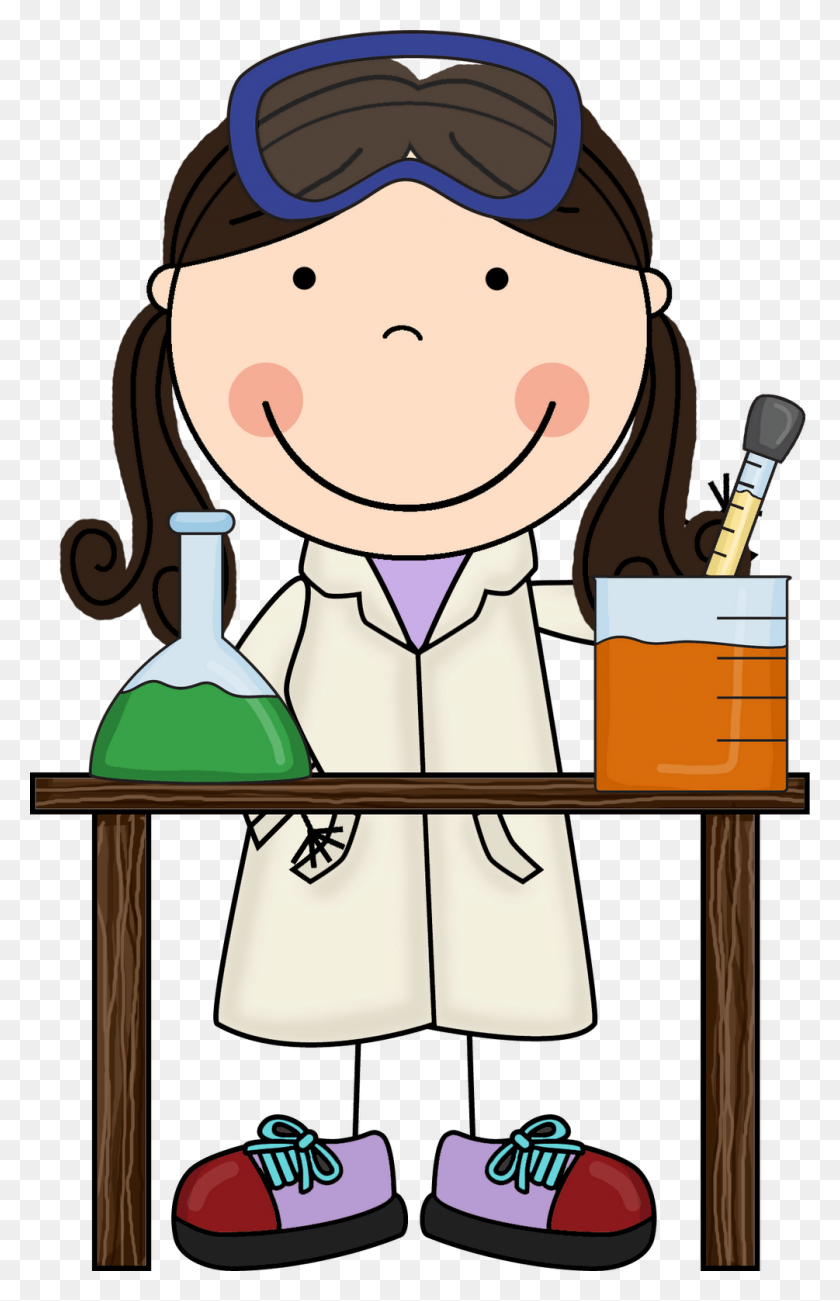 1005x1600 Young Girl Science Clipart Clip Art Images - Science Goggles Clipart