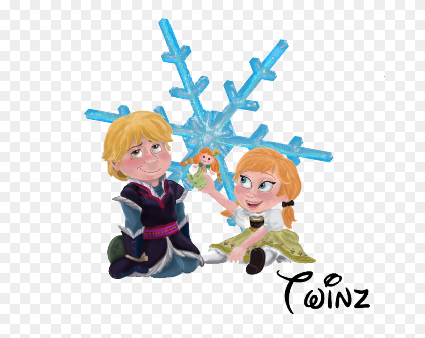 1024x799 Young Love - Elsa And Anna Clipart