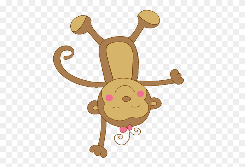 600x512 Young Monkey Cliparts - Baby Ballerina Clipart