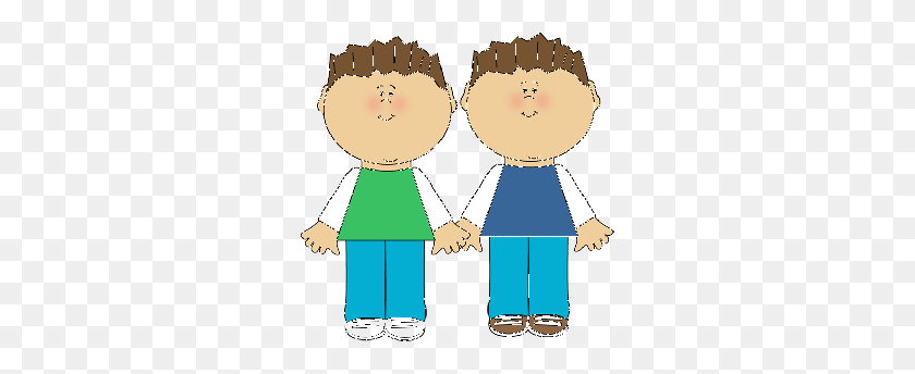 288x284 Young Old Cliparts - Young And Old Clipart