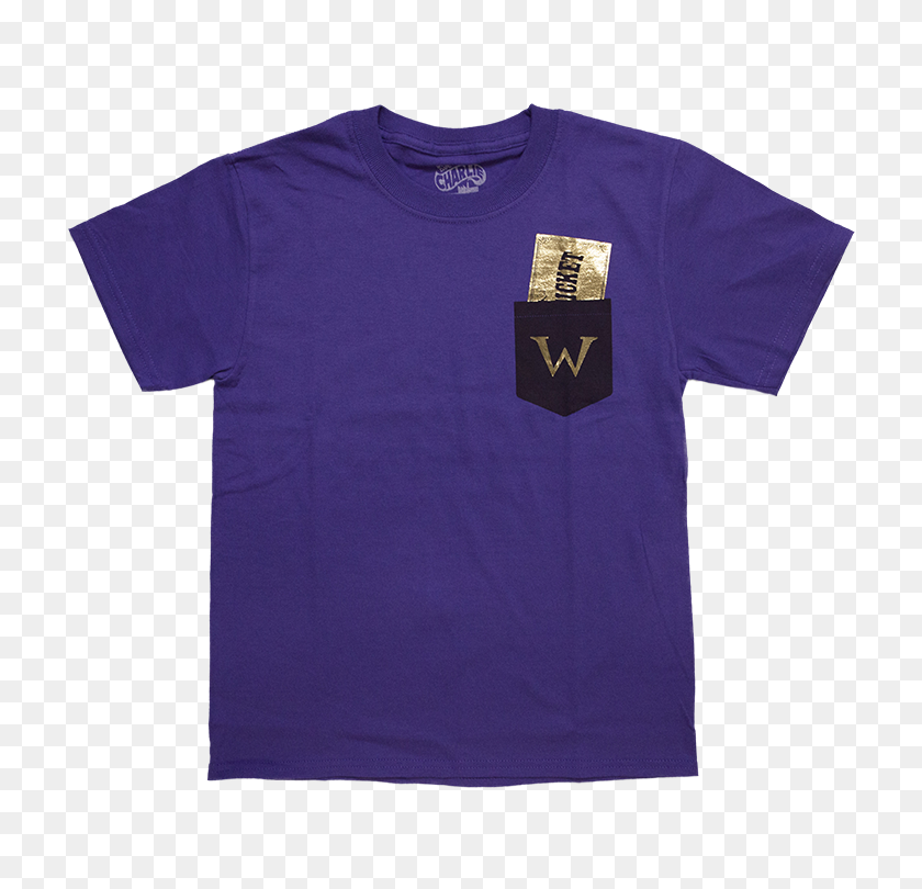 750x750 Camiseta Con Boleto Dorado Para Jóvenes - Boleto Dorado Png