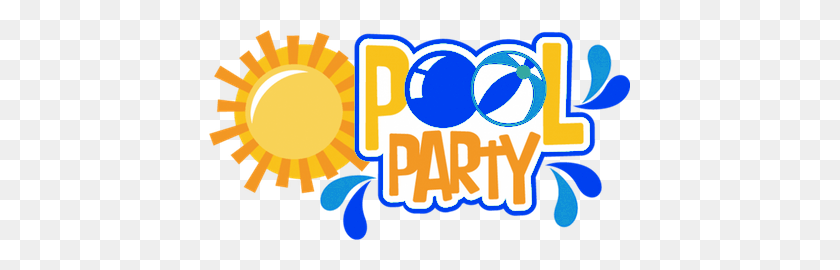 421x210 Youth Pool Party Guyandotte Church Of Christ - Pool Party Clip Art