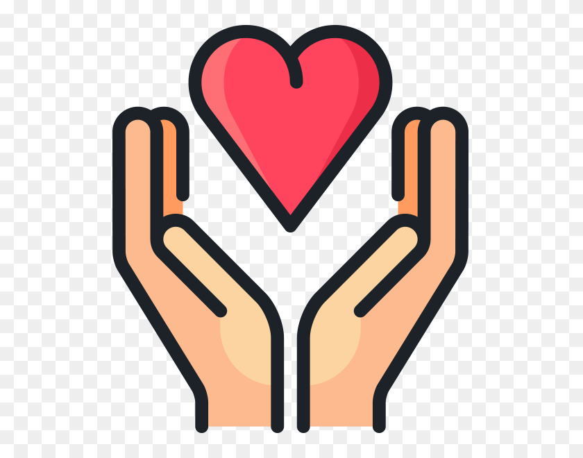 600x600 Youth Program Harbor House Domestic Abuse Programs - Hands Holding Heart Clipart
