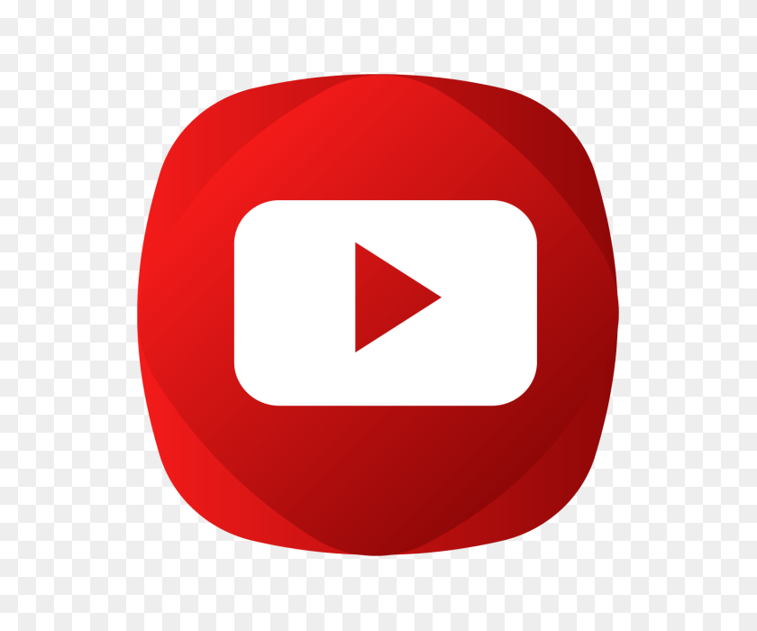 640x640 Значок Youtube Creative, Вектор В Социальных Сетях, Youtube, Значок Youtube - Логотип Youtube Png